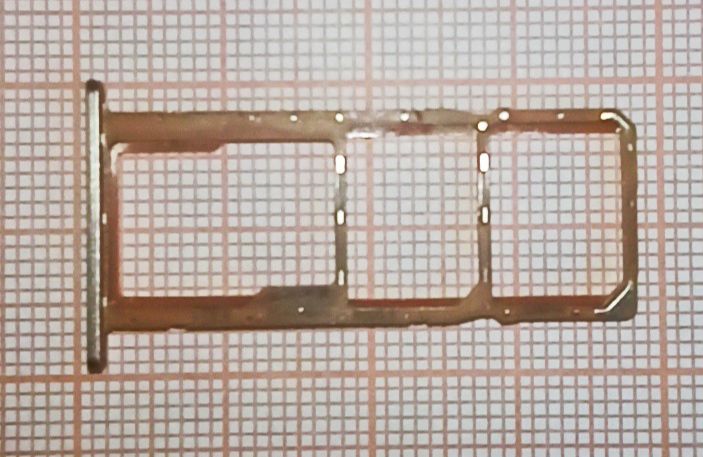 Контейнер SIM для Huawei Honor 8S/Y5 2019/Honor 8S Prime Золото