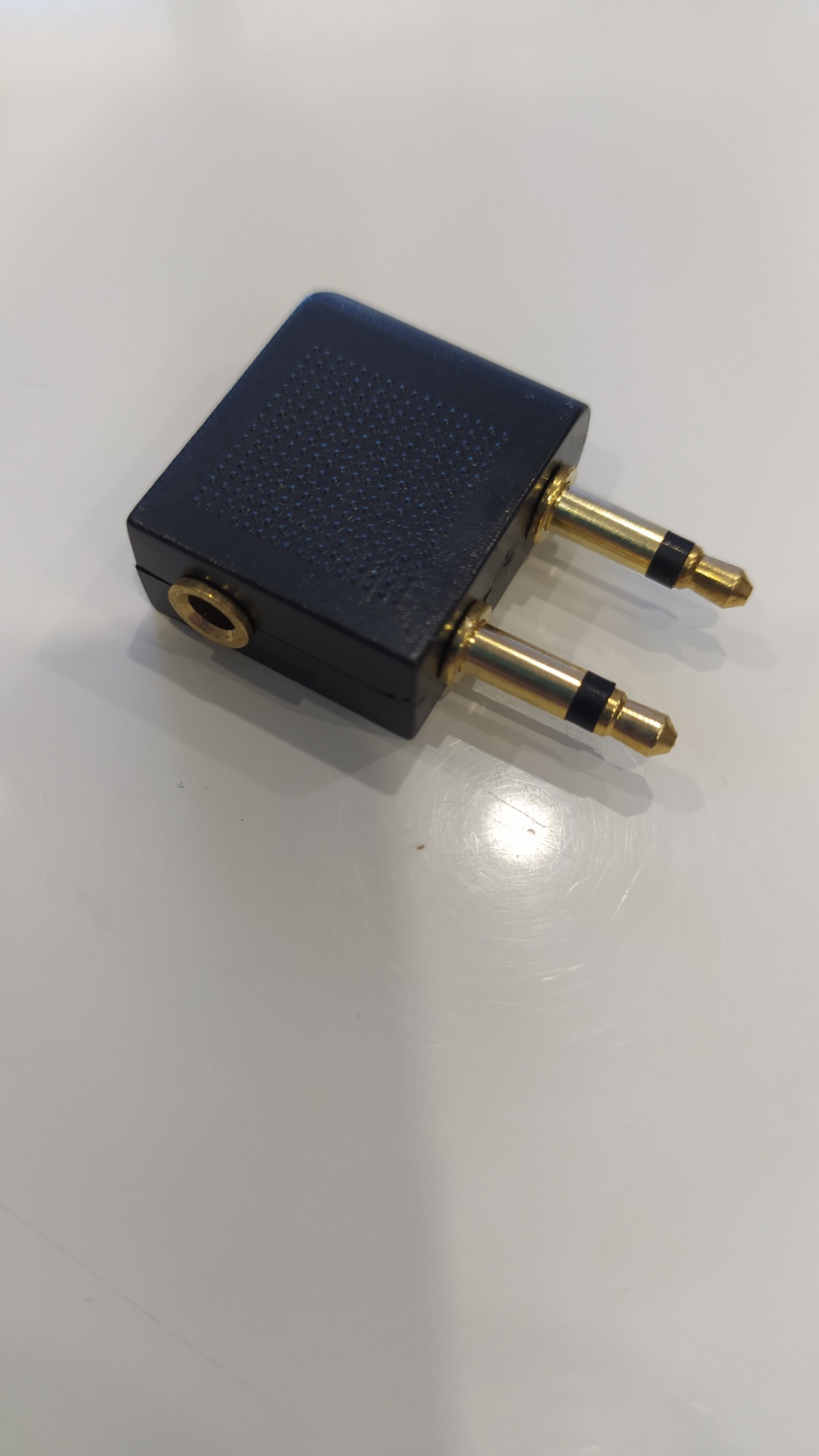 Переходник для авианаушников 2 х Jack 3,5mm – Jack 3,5mm Perfeo A7014