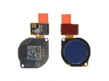 Шлейф для Huawei P Smart Z / Honor 9X / 9X Premium / P40 Lite E сканер датчик отпечатка пальцев Синий