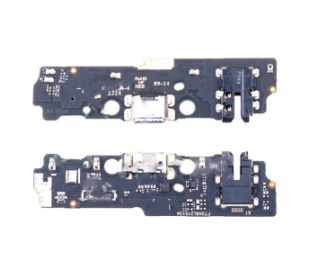 Шлейф для Xiaomi Poco C51 (2302EPCC4I) плата системный разъем/разъем гарнитуры/микрофон