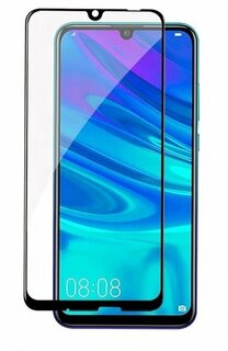 Защитное стекло для Huawei P Smart Черное (полное покрытие)