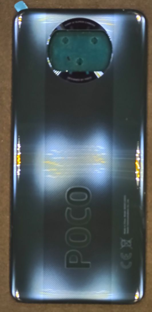 Задняя крышка для Xiaomi Poco X3 NFC/X3 Pro Серый