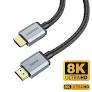 Кабель HDMI – HDMI HOCO US03, 2.0м, 48 Гбит/с, 8K ULTRA HD, 7680*4320, цвет: чёрный