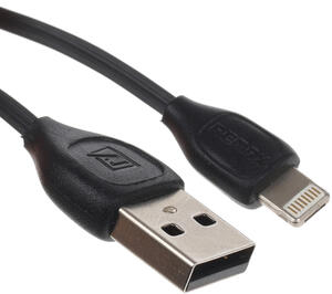 Кабель USB – Micro USB  / Lightning 8 pin RC050 2 в 1 .2.0м, круглый, 2.1A, двусторонний
