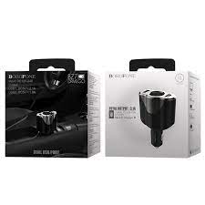 Блок питания автомобильный BOROFONE BZ7 DriveGo 2 USB выхода, 3100mAh, Black