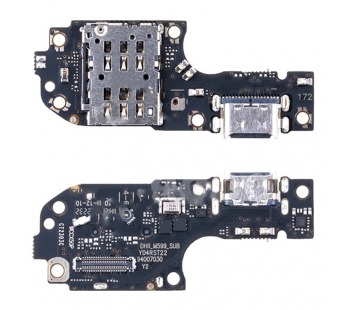 Шлейф для Huawei Nova Y90 плата системный разъем/разъем SIM/микрофон