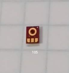 Микрофон для LG G710/iPhone 6/6 Plus/6S/6S Plus/Huawei P20 Pro/P30 Pro/P40 Pro (3 контак.) №105