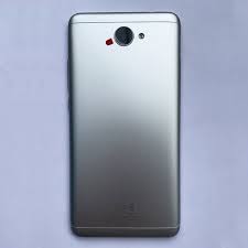 Задняя крышка для Huawei Y7 2017 (TRT-L21) Серебро (есть стекло камеры,вспышки.кнопки)