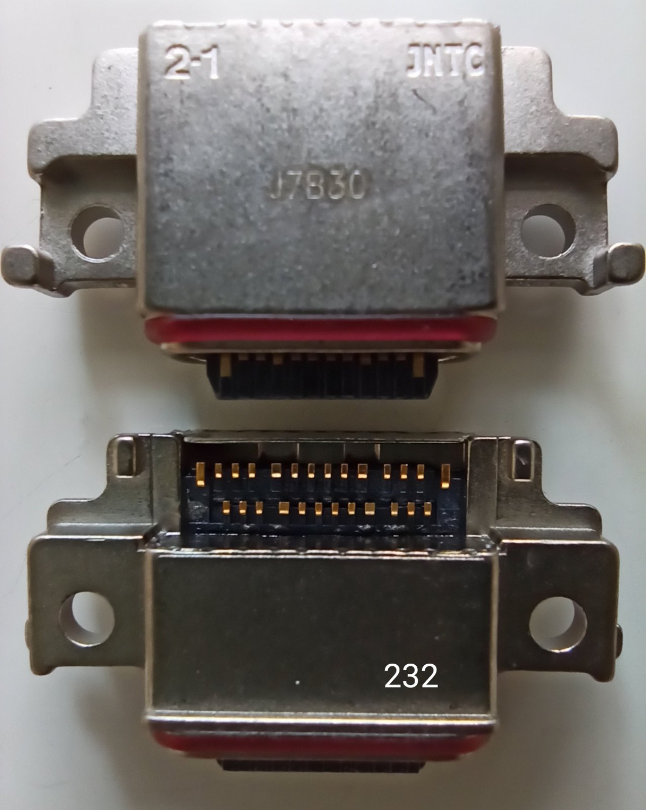 Разъем №232 Type-C для Samsung A530F/A730F
