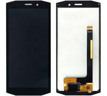 Дисплей для iPhone 15 Pro (A3102) в сборе с тачскрином Черный – (Soft OLED, Full HD, 120 Гц) (с верификацией = JCID с привязкой без ошибки)