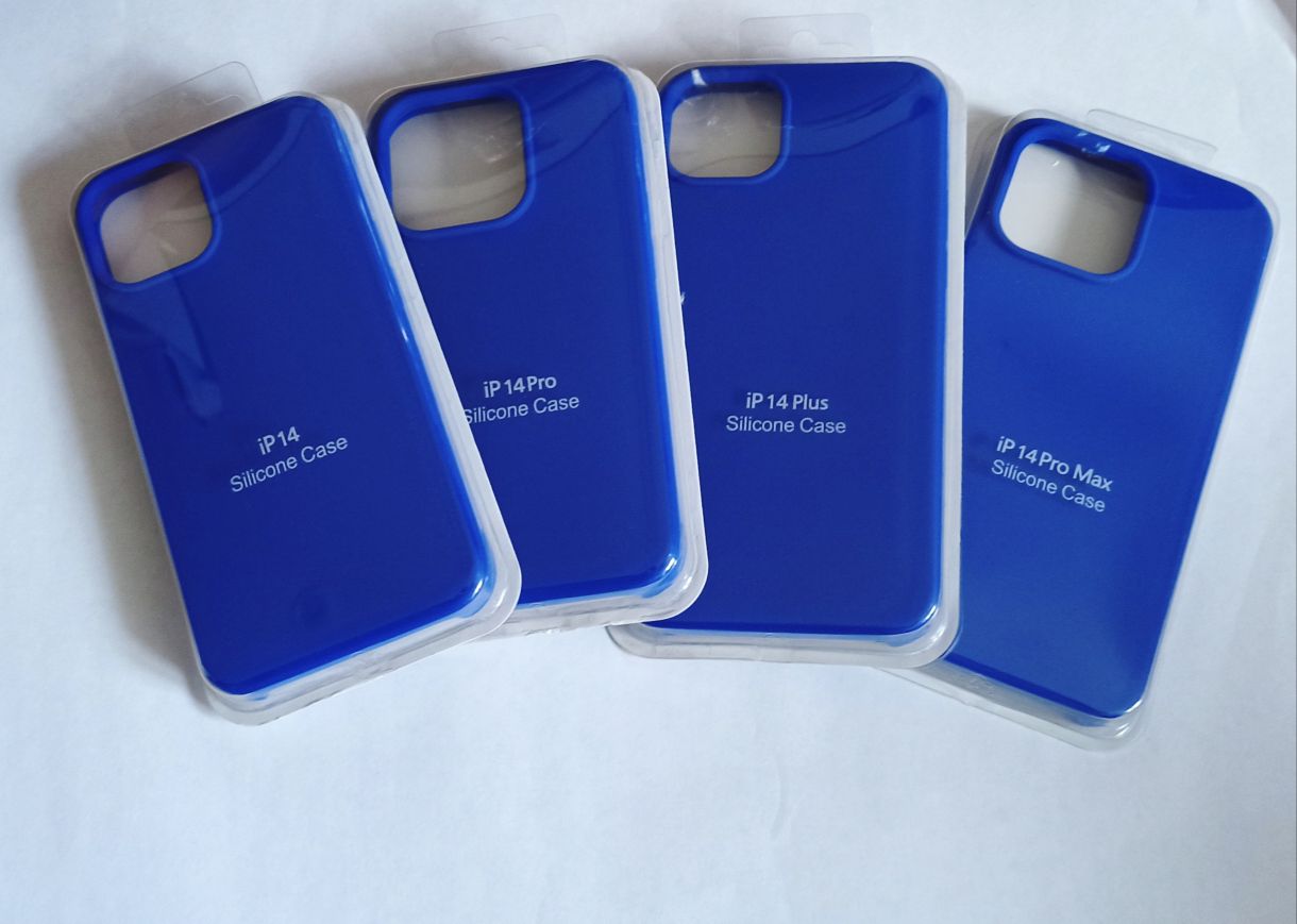 Чехол-накладка Soft Touch для iPhone 14 Plus Синий
