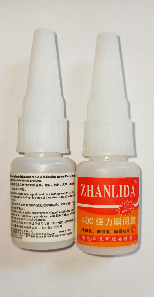 Супер клей Zhanlida 400 (10 мл, прозрачный)