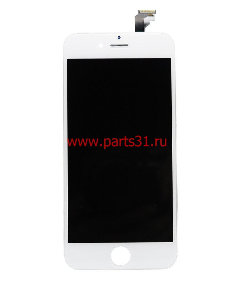 Дисплей для iPhone 6 Белый (Завод Shenchao) модуль в рамке в сборе с тачскрином