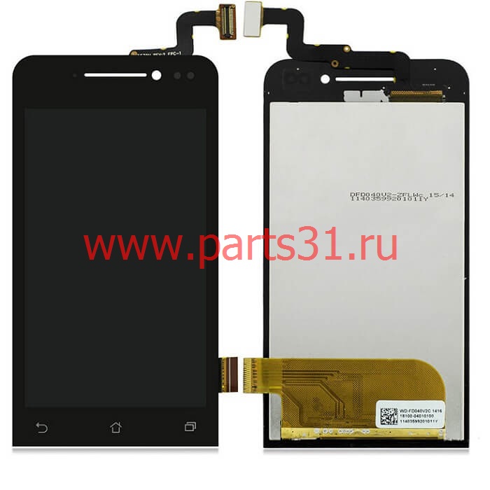 Дисплей Asus A400CG Zenfone 4 в сборе с тачскрином Черный