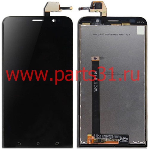 Дисплей Asus ZE551ML ZenFone 2 в сборе с тачскрином Черный
