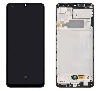 Дисплей для Samsung A325F (A32) модуль в рамке в сборе с тачскрином Черный – OR100%(SP-сервисный!)