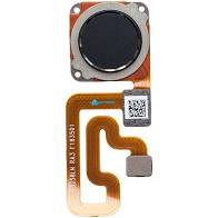 Шлейф для Xiaomi Redmi 6/6A сканер отпечатка пальцев Черный