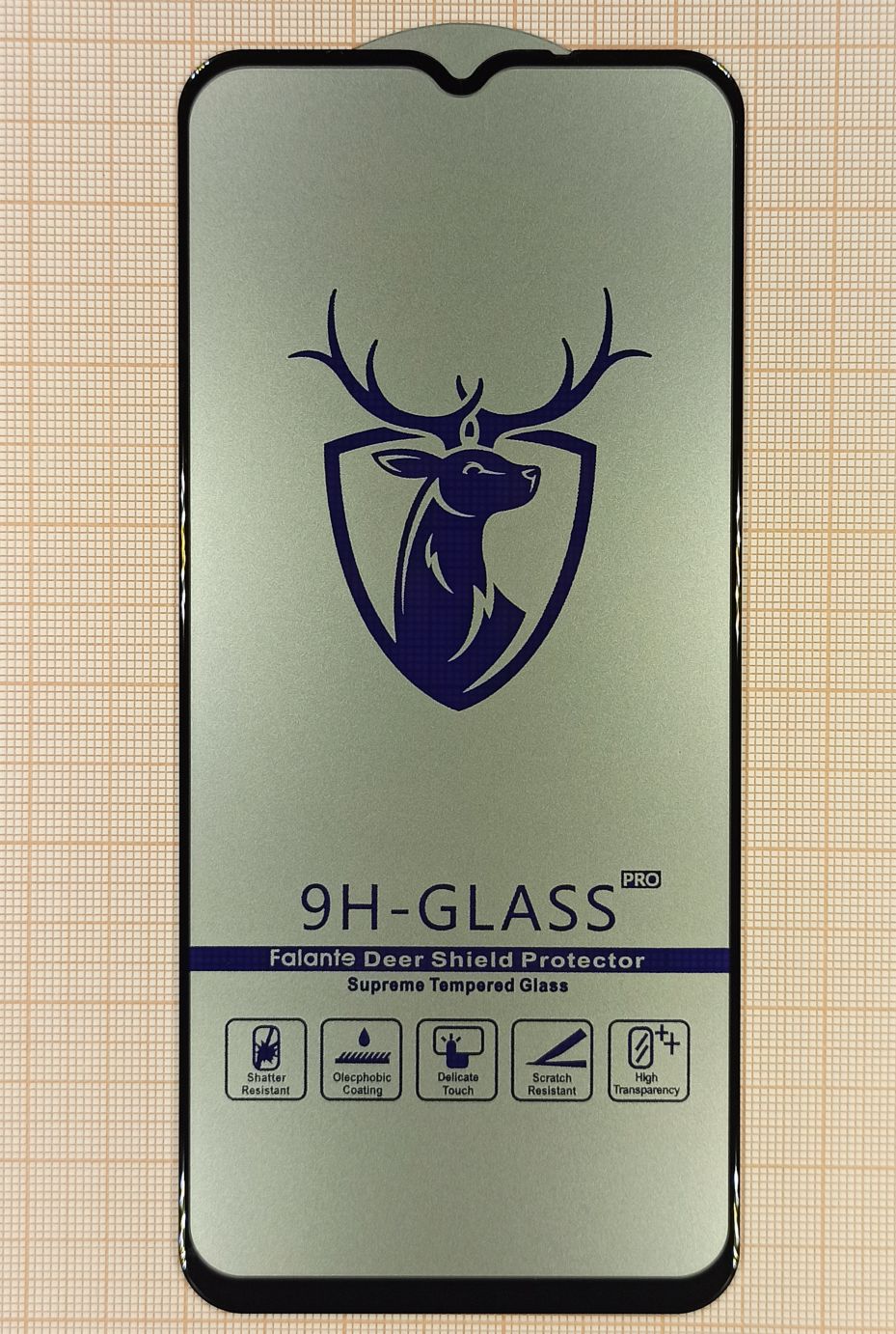 Защитное стекло “Премиум” для Xiaomi Mi 10 Lite Черное