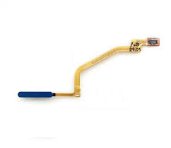 Шлейф для Xiaomi Poco X3 NFC/X3 Pro (M2007J20CG/M2102J20SG) сканер отпечатка пальцев Синий