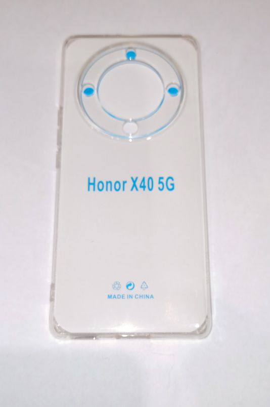 Чехол силиконовый Huawei Honor X9a, прозрачный