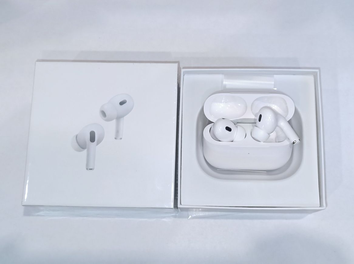 TWS Гарнитура Bluetooth Apple AirPods Pro ( 8922E вакуумные, активное шумоподавление, PopUp) Белый