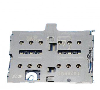 Коннектор SIM HTC One Dual/M8   №26
