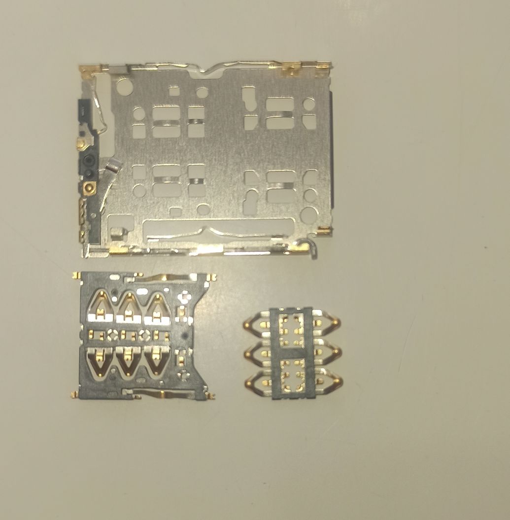 Коннектор SIM+MMC для Huawei Honor 30S/P40 lite №10