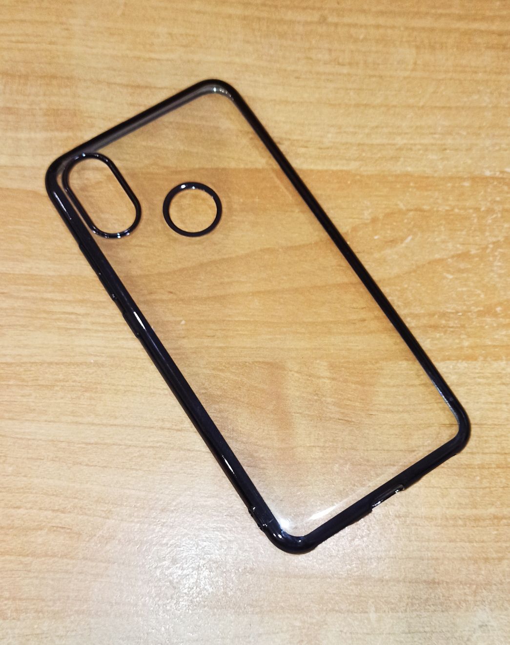 Чехол задняя накладка Xiaomi Redmi Mi A2/Mi6X, тонкий, прозрачный, глянцевый,