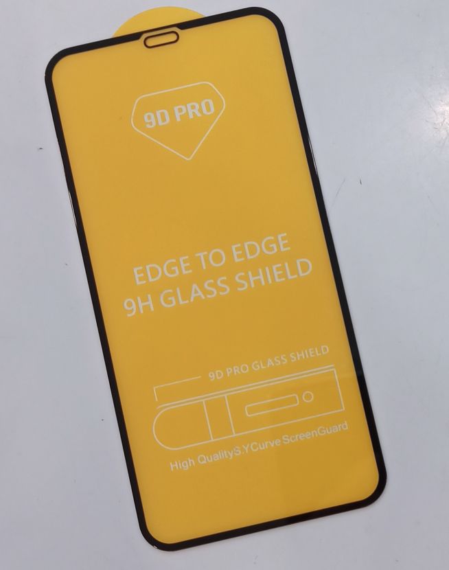 Защитное стекло для iPhone Xr/ iPhone 11 Черное