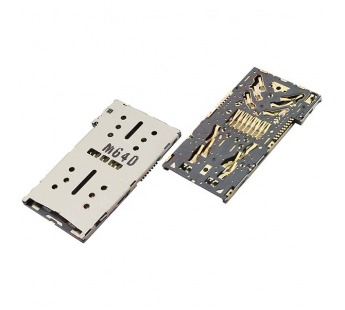 Коннектор SIM+MMC Sony F5121/F5122/F5321/G8231/G8232/H9436 (X/X Dual/X Compact/XZs/XZs Dual/XZ3 №182