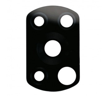 Стекло камеры для Xiaomi Poco X3 NFC/ Poco X3 Pro Черное