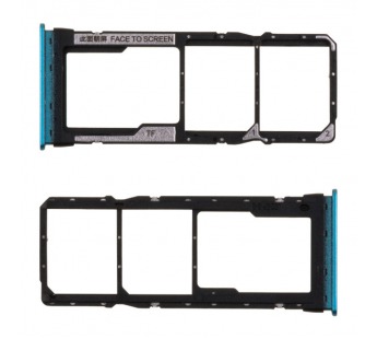 Контейнер SIM для Xiaomi Redmi Note 9 Зеленый