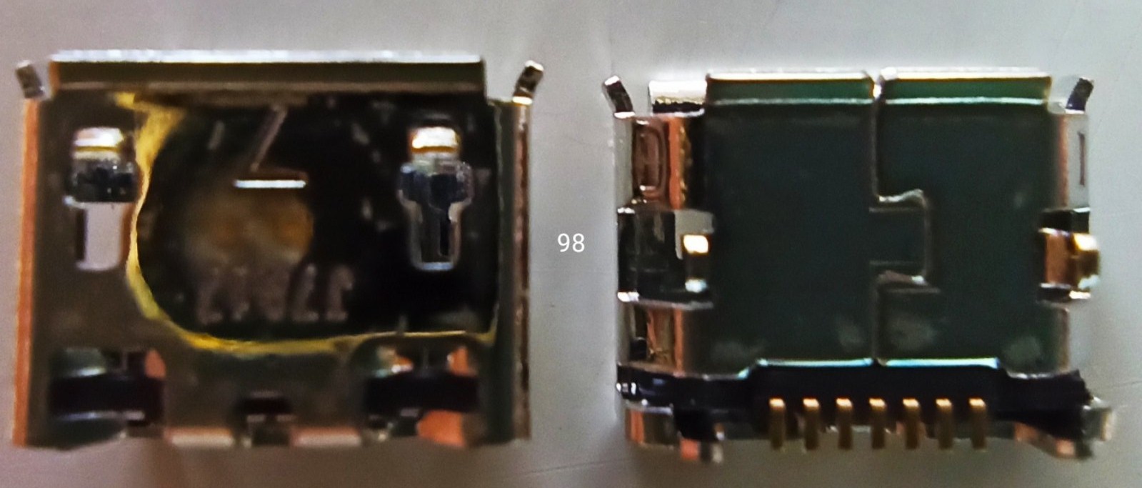 Разъем №98 Micro USB для Samsung S5600/i9100/S5510/S7070/S3550/S5150/C3300