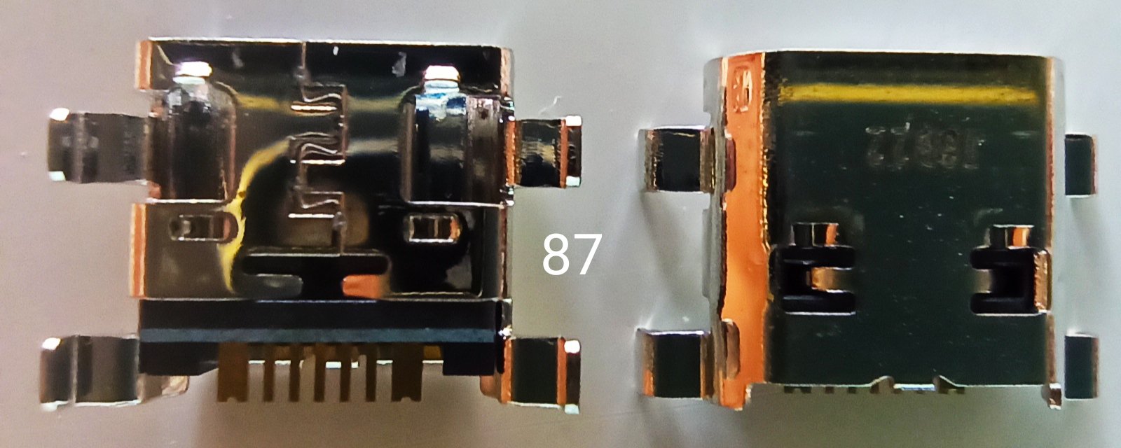 Разъем №87 Micro USB для Samsung i8190/S7530/S7562/i8200
