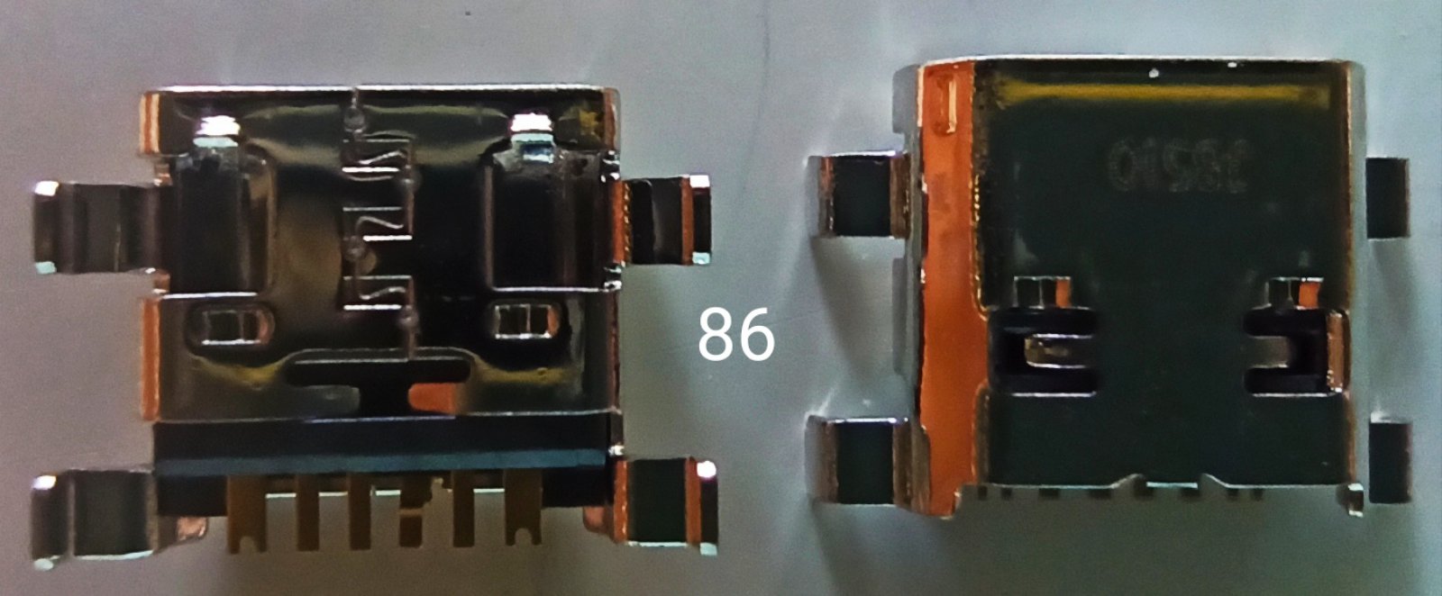 Разъем №86 Micro USB для Samsung i8160
