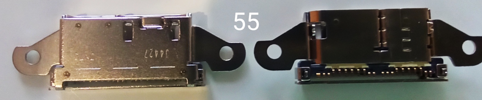 Разъем №55 Micro USB для Samsung G900 (S5)