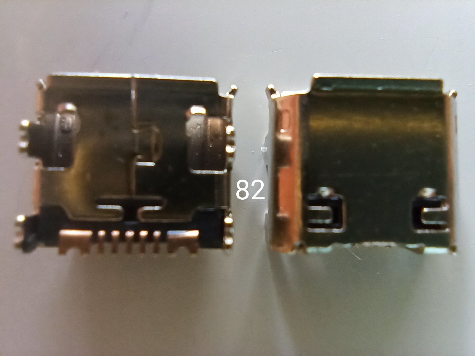 Разъем №82 Micro USB для Samsung C6712/YP-G1/YP-G70 №82