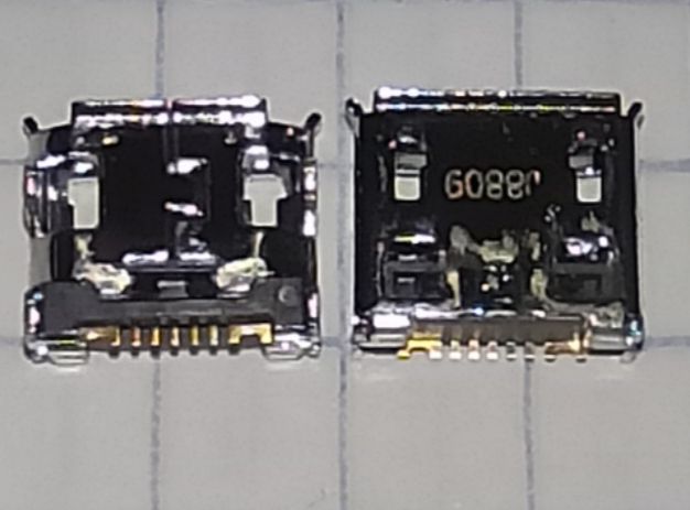 Разъем №80 Micro USB для Samsung C3312/S5300/S6102/i9103/S5302/S6802/i8750/i9070 №80