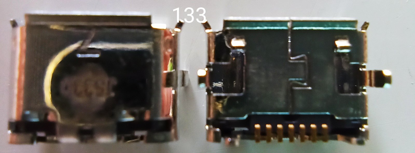 Разъем №133 Micro USB для Samsung B7300/S8500/S8530/S9402