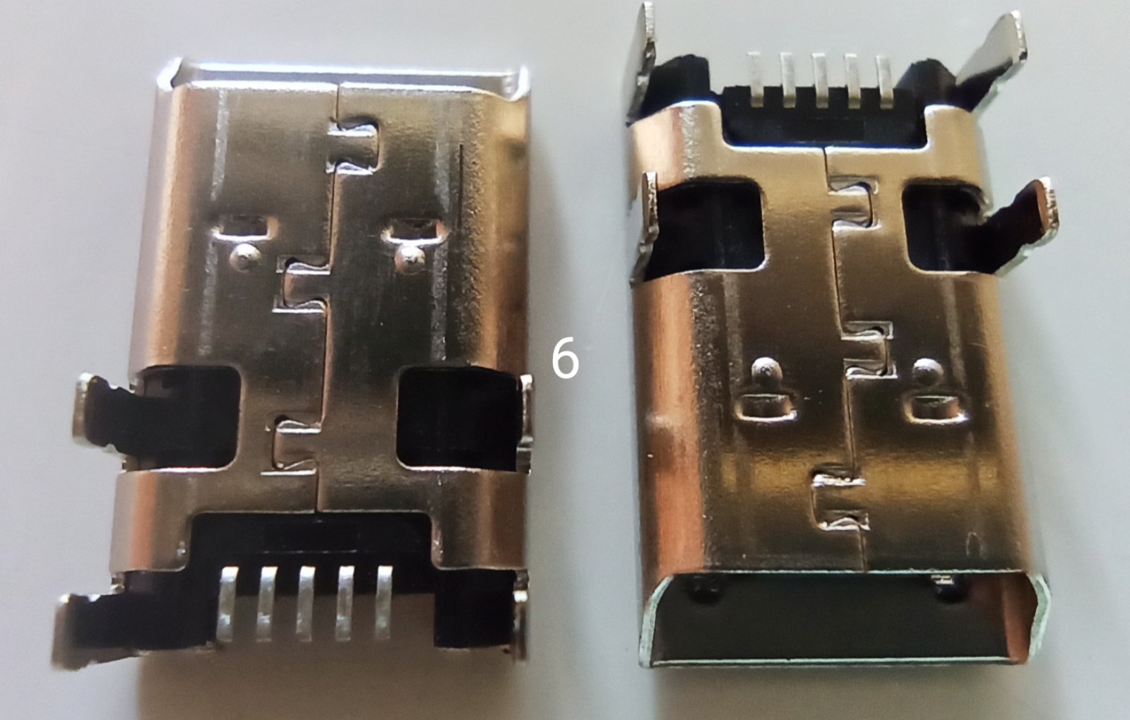 Разъем №6 Micro USB для Asus ME301 Asus MeMO Pad Smart 10/ ME173X/ ME372