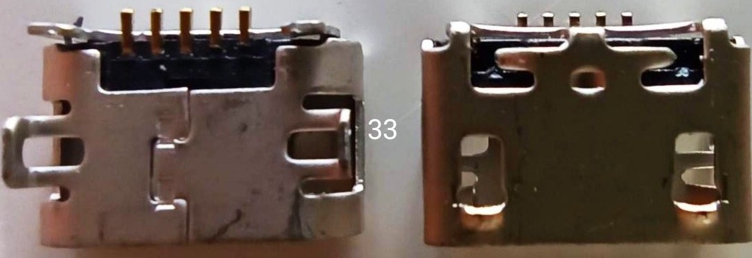 Разъем №33 Micro USB для Huawei Ascend P6/G6/G610/G630/G710/G730/G750 (Honor 3X)/Honor 3C №33