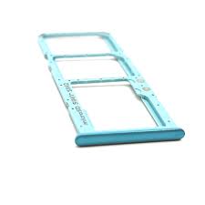 Контейнер SIM Samsung A515F/A715F (A51/A71) Голубой