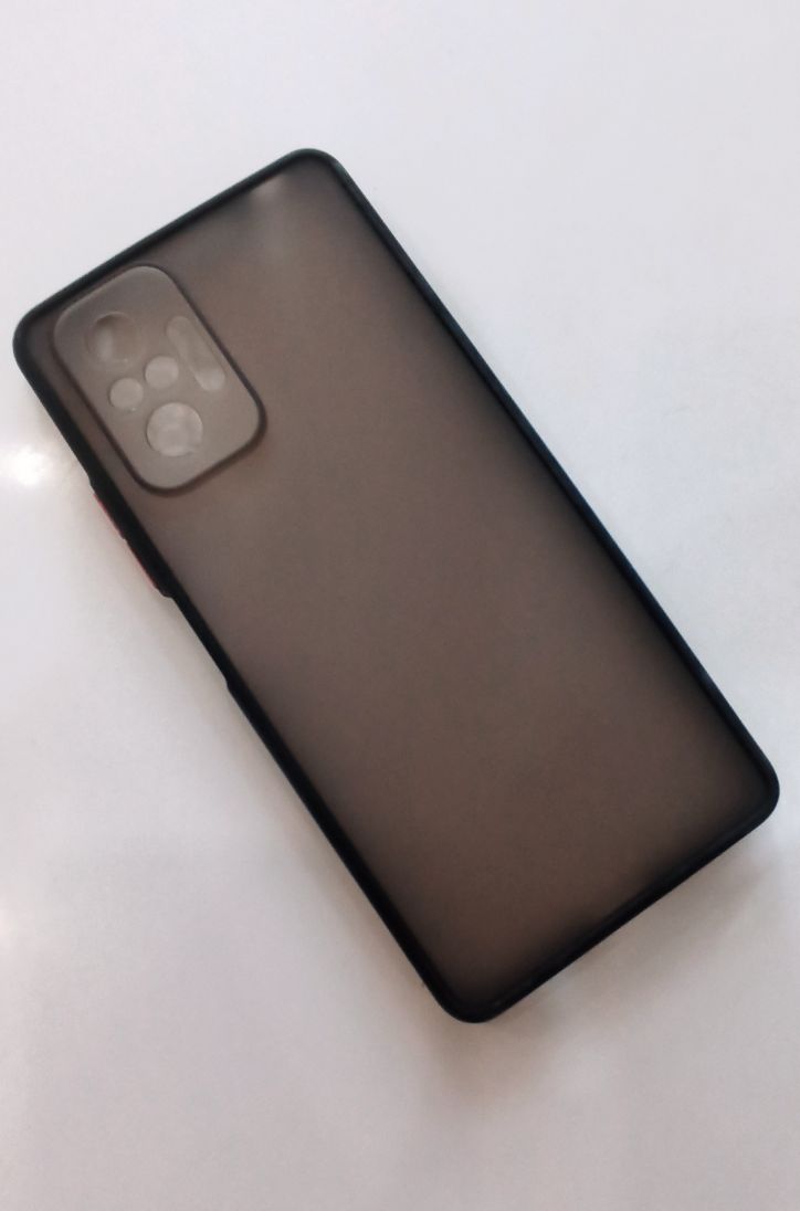 Чехол задняя накладка Xiaomi Note 10 PRO 4G /10 Pro Max SHELL, силикон, чёрный