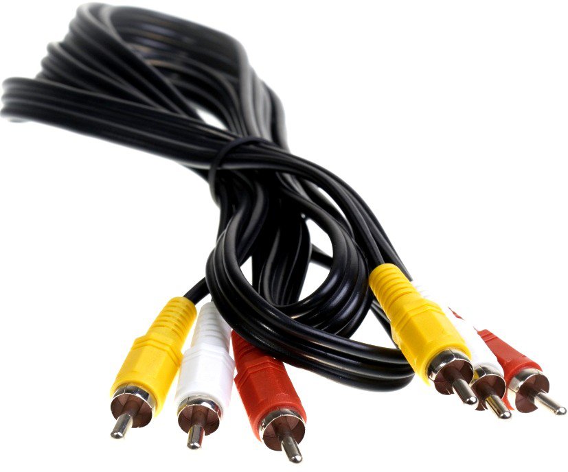 Кабель 3xRCA – 3xRCA SmartBuy KA-235-100, 5.0м, круглый, силикон, цвет: серый