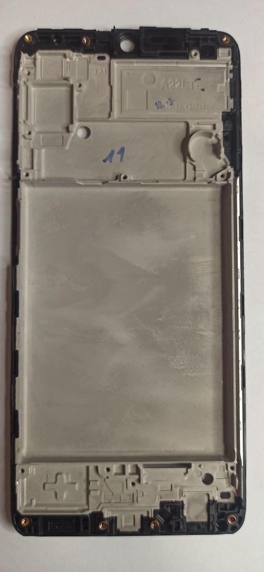 Рамка дисплея для Samsung A225F (A22) Черная