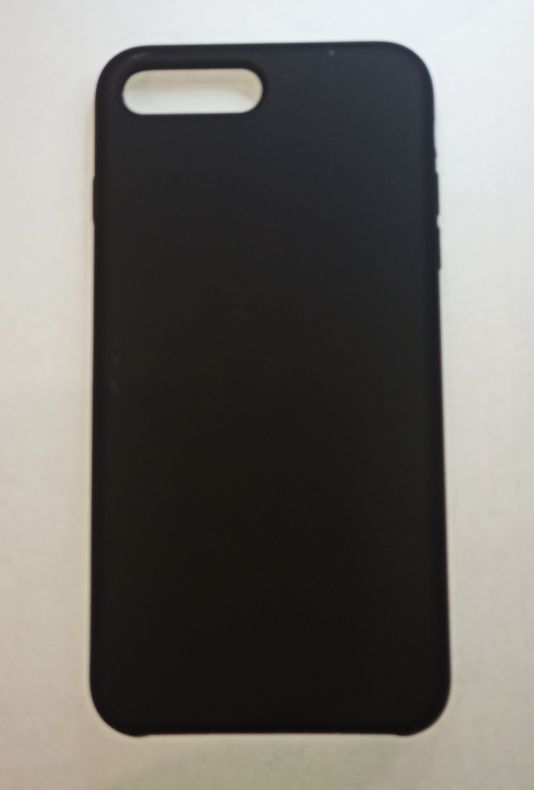 Чехол-накладка Soft Touch для iPhone 7 Plus/8 Plus Черный