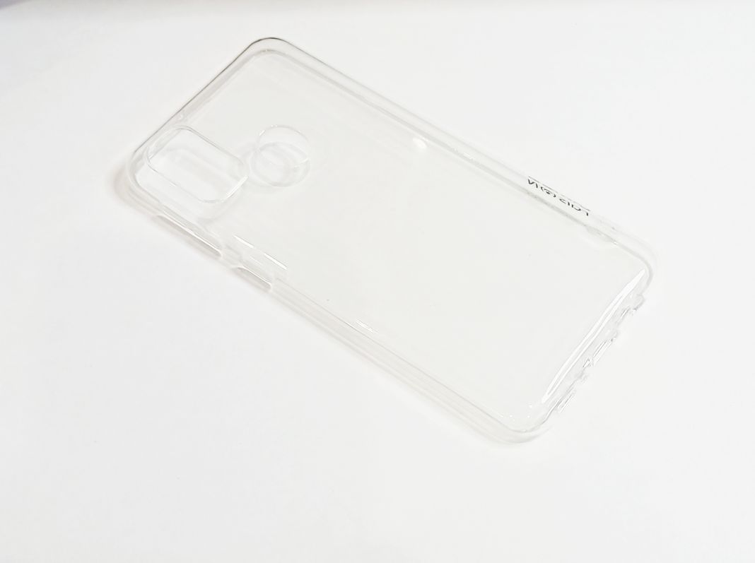 Чехол задняя накладка Samsung Galaxy M215 (M21), CA-16, тонкий, прозрачный, глянцевый