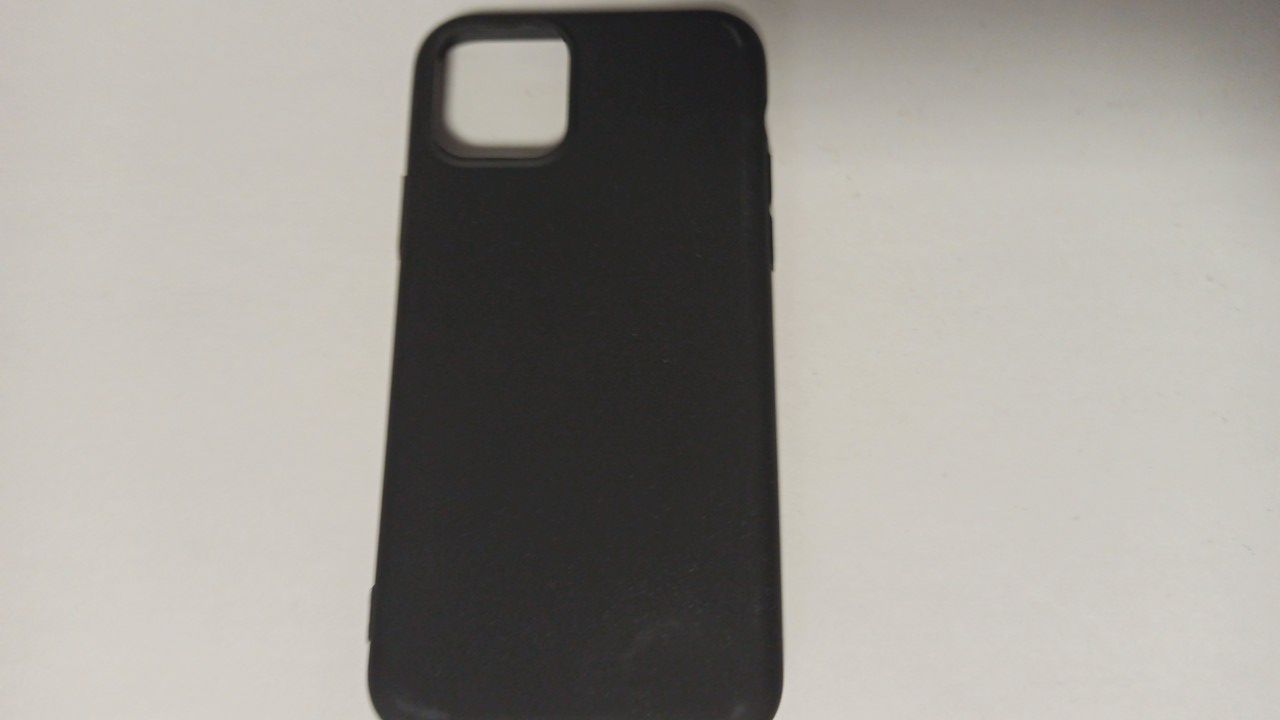 Чехол задняя накладка iPhone 11 Pro FaisON, тонкий, непрозрачный, матовый, чёрный