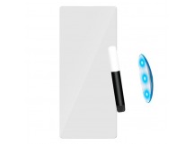 Защитное стекло “UV комплект” для iPhone 12 mini (клей, лампа)