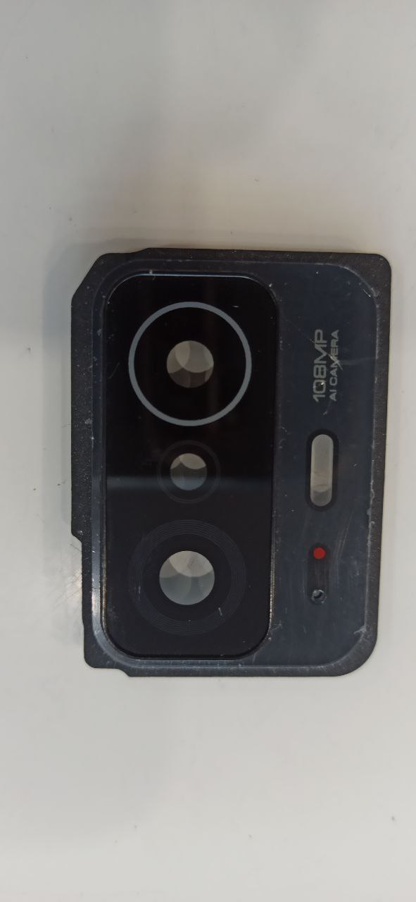 Стекло камеры для Xiaomi 11T/ Xiaomi 11T Pro Черный в сборе с рамкой